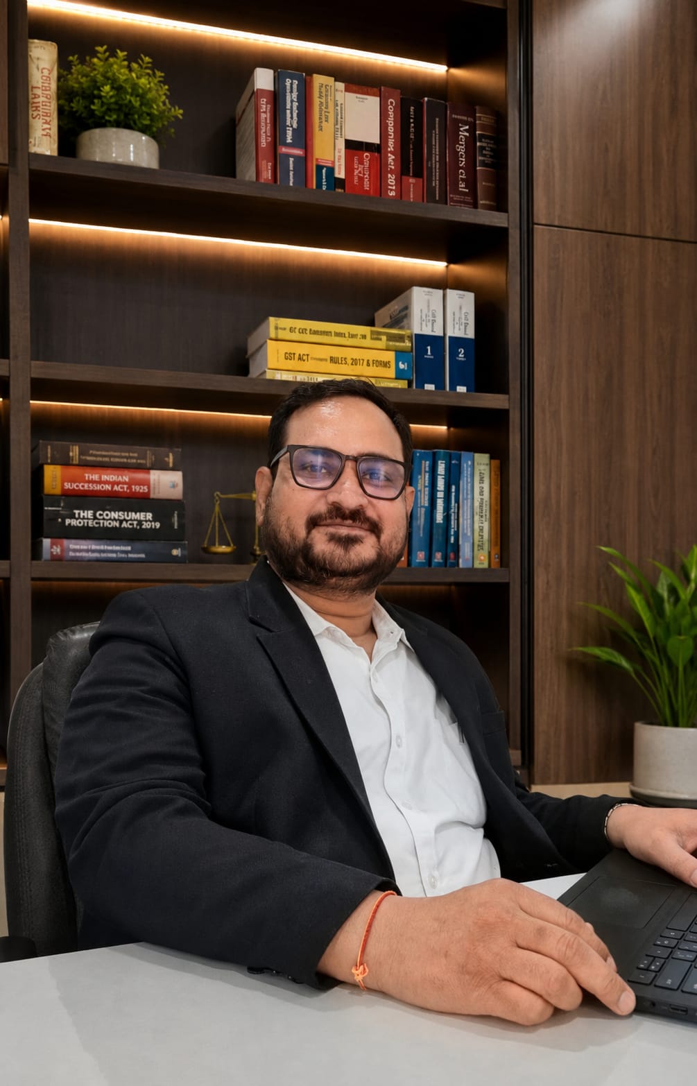 Adv. Saurav Sharma, Founder & Managing Partner
